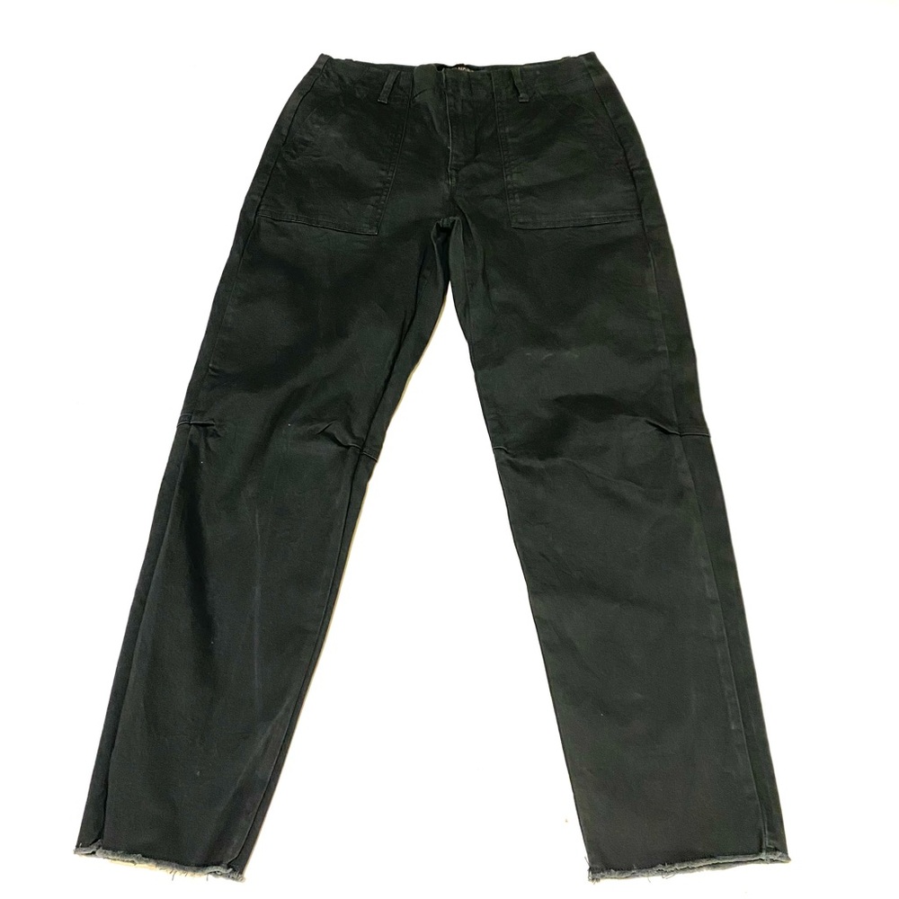 Banana Republic Army Green Girlfriend Chino Pants